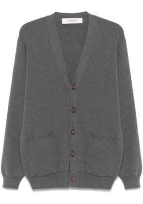 Golden Goose logo-appliqué cardigan - Grey