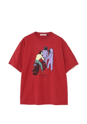 Undercover Computer Men T-shirt - Red