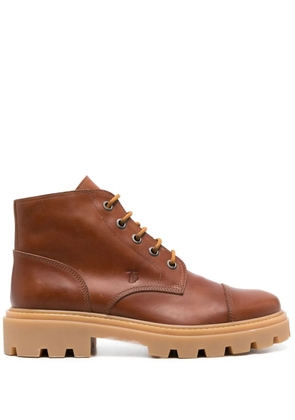 Tod's lace-up ankle boots - Brown