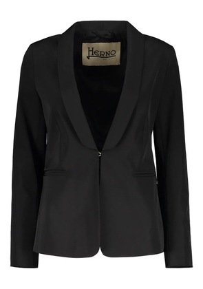 Herno long-sleeves blazer - Black
