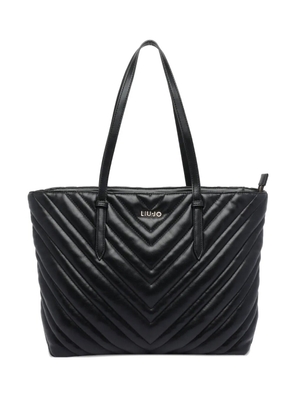 LIU JO quilted tote bag - Black