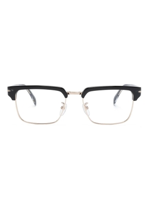 Eyewear by David Beckham polished-effect square-frame glasses - Black