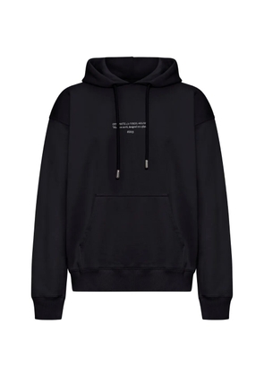 Off-White hooded sweatshirt - Black