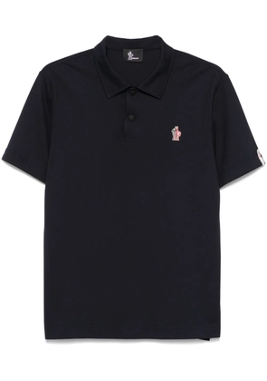 Moncler Grenoble short-sleeve polo shirt - Blue