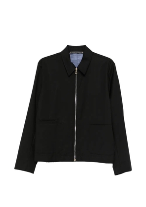 Paul Smith zipped regular-fit jacket - Black