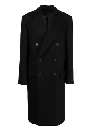 WARDROBE.NYC x Hailey Bieber virgin wool coat - Black