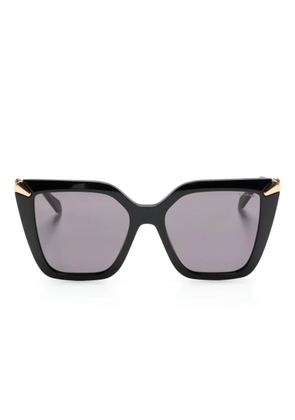 Bvlgari Serpenti butterfly-frame sunglasses - Black