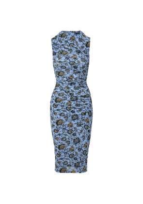 Veronica Beard Sylviani midi dress - Blue
