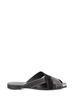Tod's crisscross-strap sandals - Black