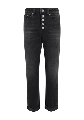 DONDUP Koons buttoned jeans - Black