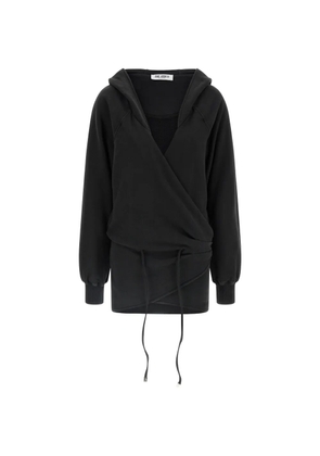 The Attico hooded dress - Black