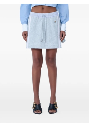 Vivienne Westwood side-stripes mini skirt - Grey