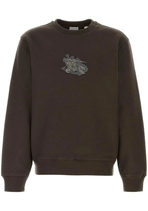 Burberry graphic-print sweatshirt - Brown