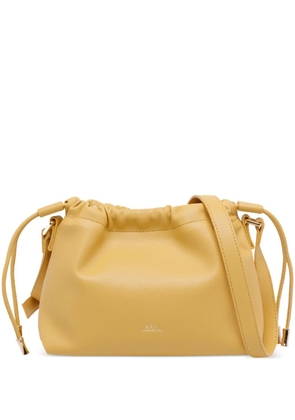 A.P.C. magnetic-fastening cross body bag - Yellow