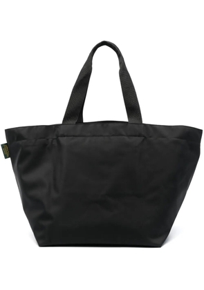 Hervé Chapelier logo-patch tote bag - Black