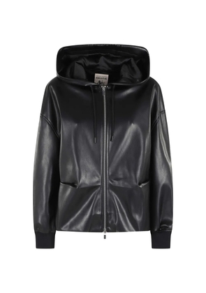 Semicouture hooded zip jacket - Black