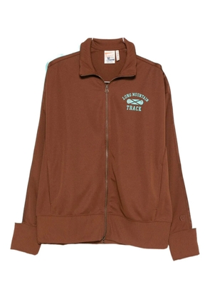 Champion zip striped sweatshirt - Brown