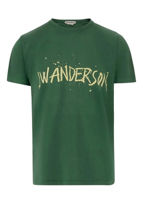 JW Anderson logo-print T-shirt - Green