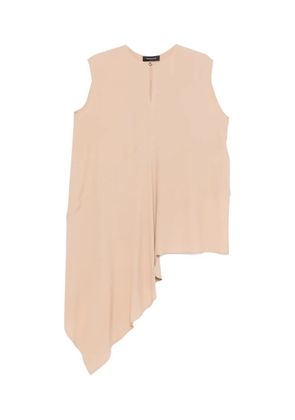 Fabiana Filippi asymmetric blouse - Neutrals