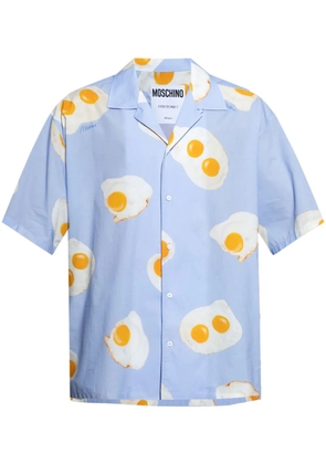 Moschino graphic-print shirt - Blue