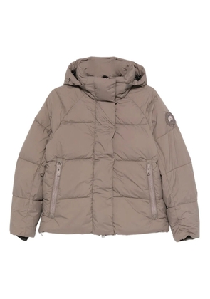 Canada Goose Junction high-neck quilted jacket - Brown
