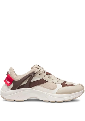 HUGO panelled sneakers - Neutrals