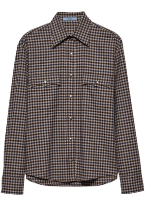 Prada wool shirt - Brown