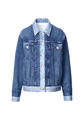 rag & bone oversized trucker jacket - Blue
