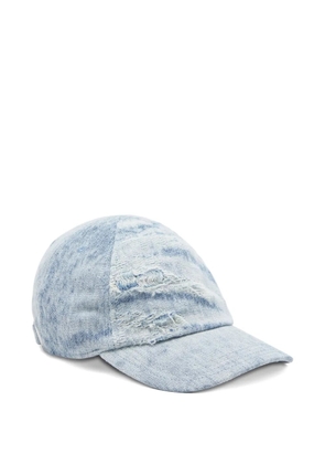 Diesel distressed-denim baseball cap - 1