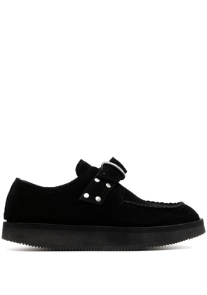 Suicoke Joco suede loafers - Black