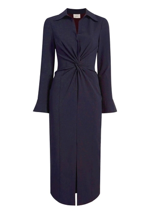 Cinq A Sept McKenna ruched shirt dress - Blue