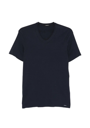 TOM FORD V-neck T-shirt - Blue