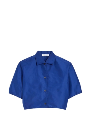 Jil Sander cropped shirt - Blue
