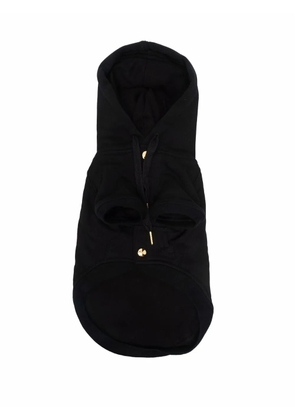 Moschino logo-print hooded pet vest - Black