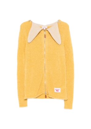 Charles Jeffrey Loverboy Banana zip cardigan - Yellow