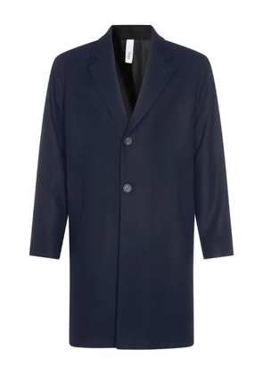 Hevo button-fastening coat - Blue