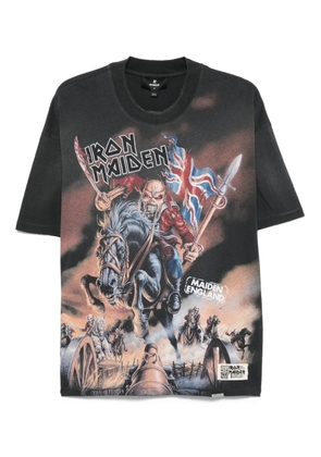 Represent x Iron Maiden X Steed graphic T-shirt - Grey