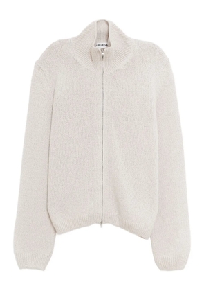 OUR LEGACY silk cardigan - Neutrals