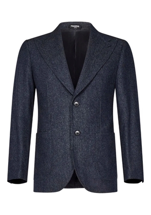 FRANZESE COLLECTION virgin wool blazer - Blue