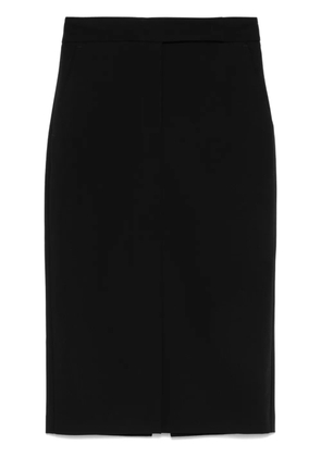 Blanca Vita twill midi skirt - Black