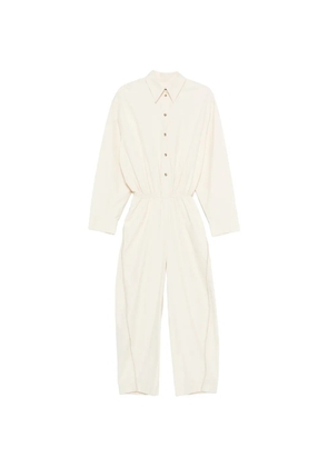 Nanushka binding detail jumpsuit - Neutrals
