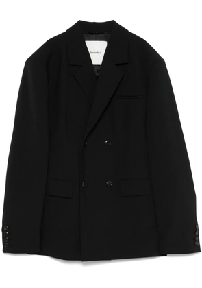Nanushka double-breasted blazer - Black