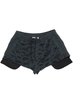 Acne Studios cotton shorts - Black