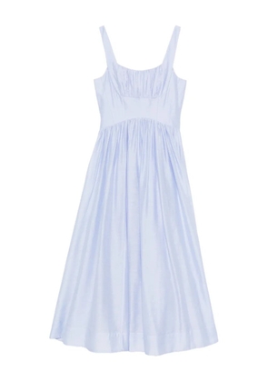 Aje Mist ruched midi dress - Blue