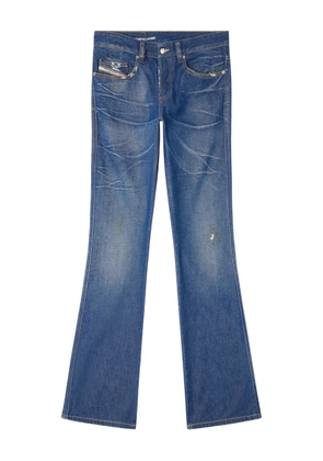 Diesel embroidered bootcut jeans - 01