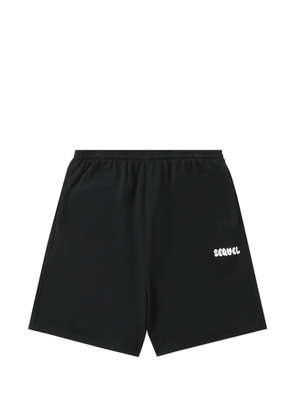 (DO NOT USE) sequel logo shorts - Black