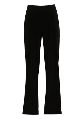 Norma Kamali low-waist tapered trousers - Black