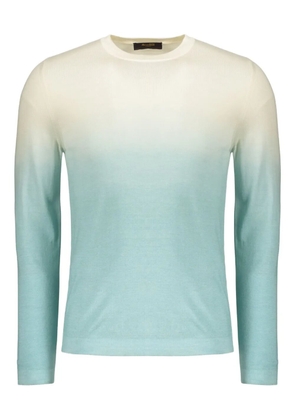 Moorer Donald gradient-effect jumper - Blue