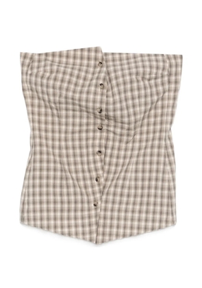 Nanushka Brites top - Neutrals