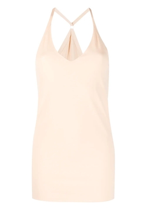 Quire U-neck tank top - Neutrals
